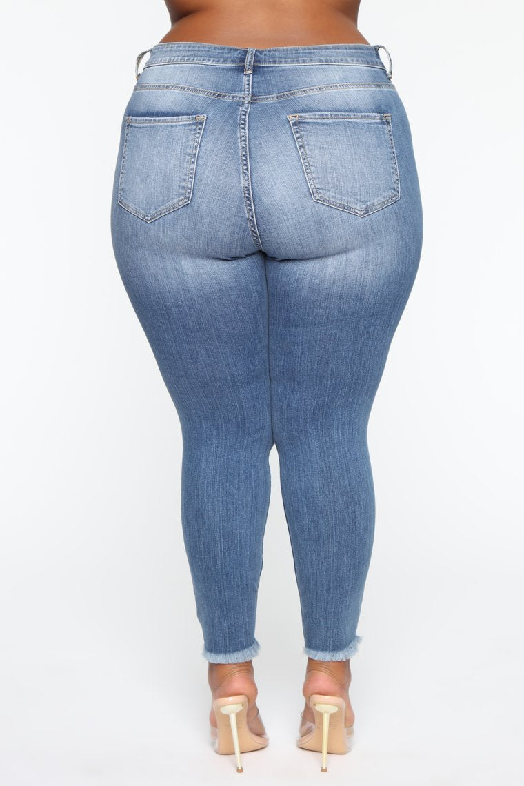 Stretch Ripped Women Plus Size Jeans Plus Size Jeans - Its That Girls Boutique