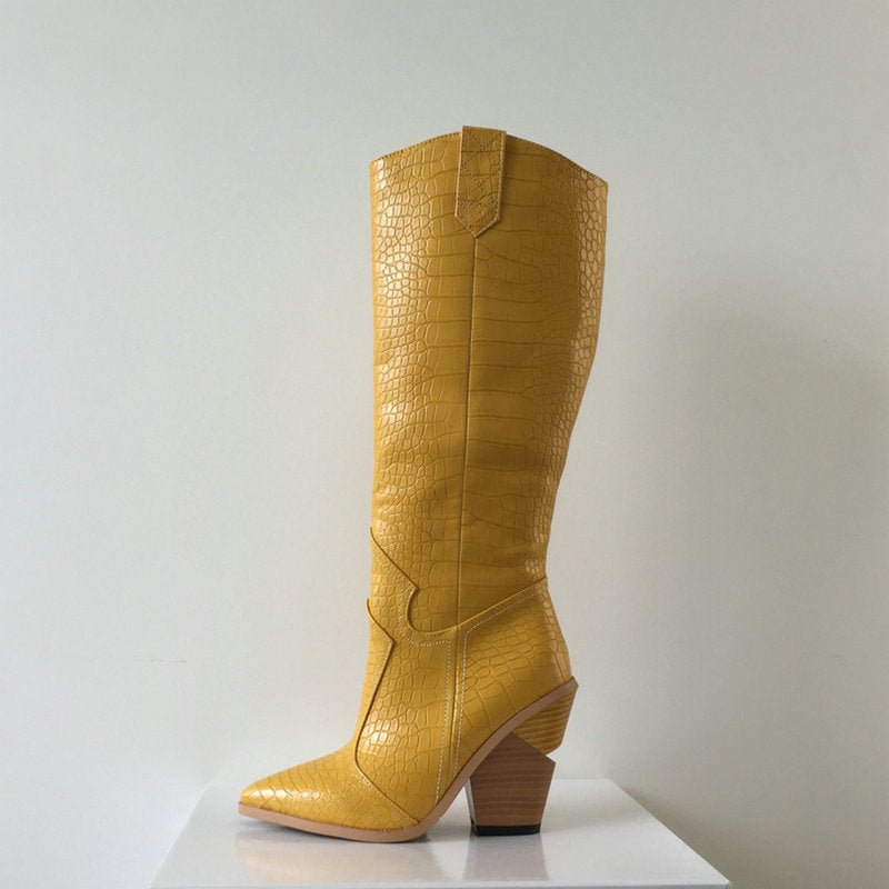 Chunky Heel Boots - Its That Girls Boutique