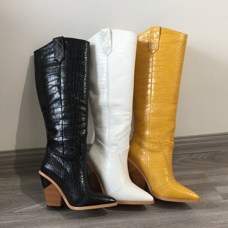 Chunky Heel Boots - Its That Girls Boutique