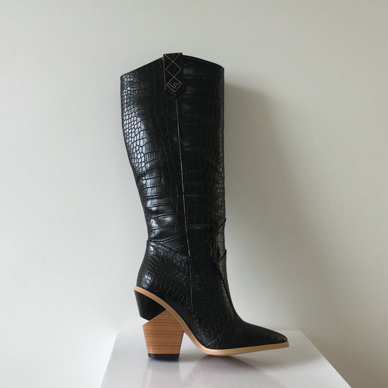 Chunky Heel Boots - Its That Girls Boutique