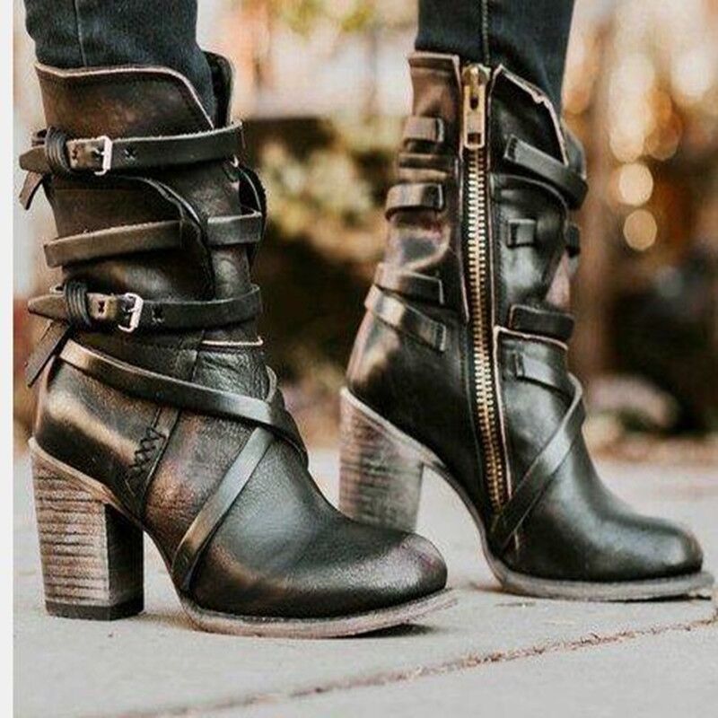 Ladies leather boots - Its That Girls Boutique